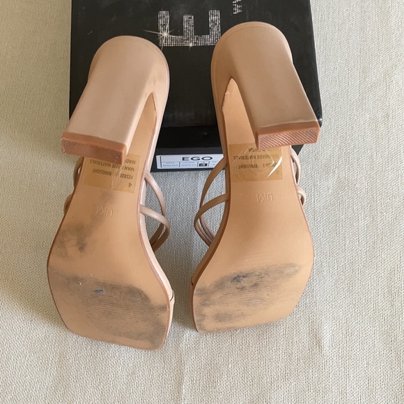 EUC - nude minimal slip on heel - Picture 4 of 5